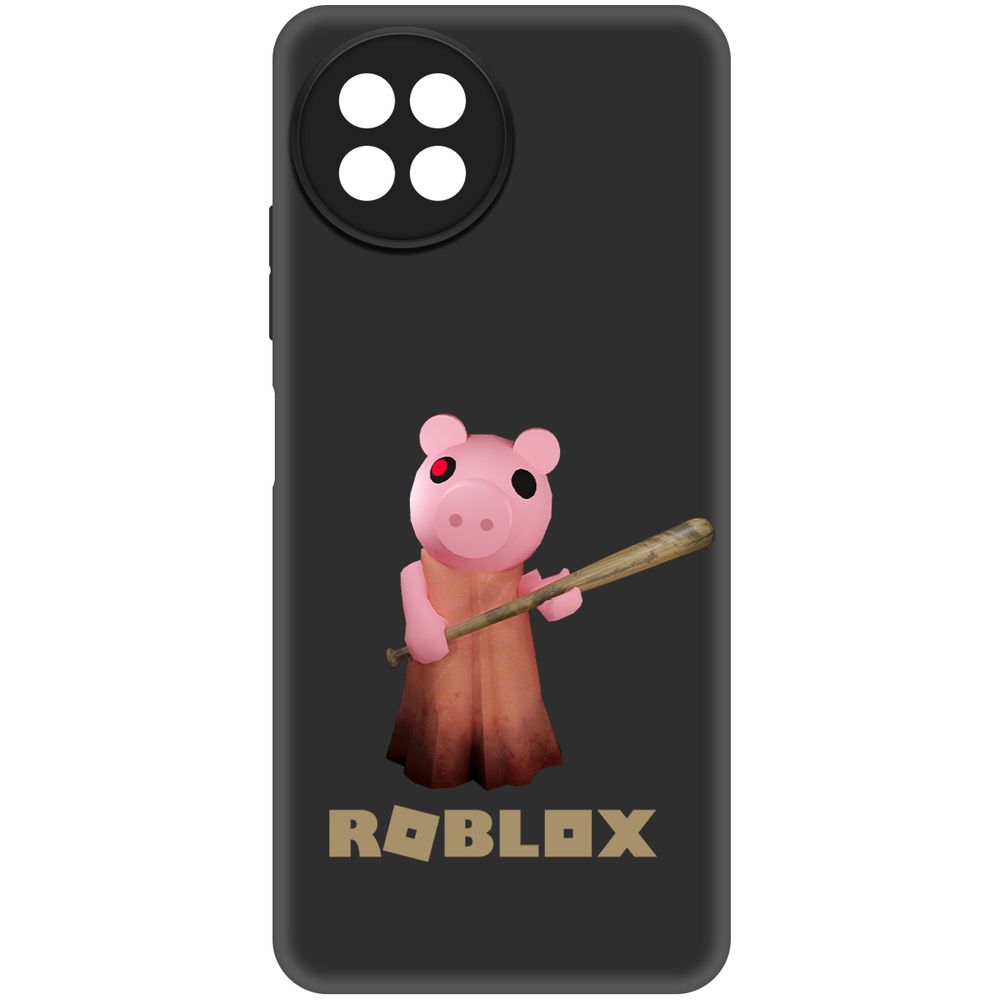 

Чехол-накладка Krutoff Soft Case Roblox-Пигги для ITEL S23 черный