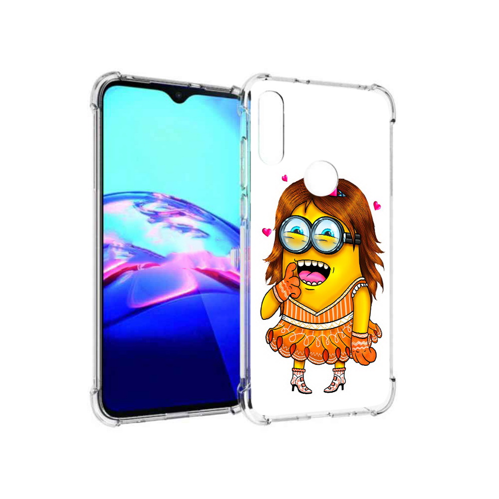 

Чехол MyPads Tocco для Motorola Moto E Миньон девочка (PT227064.345.116), Прозрачный, Tocco