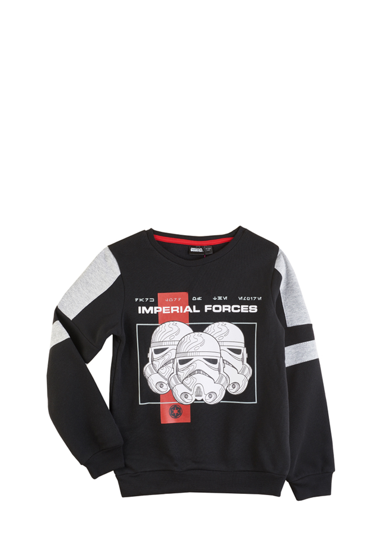 фото Толстовка детская star wars aw21sw0023141 черный р.146