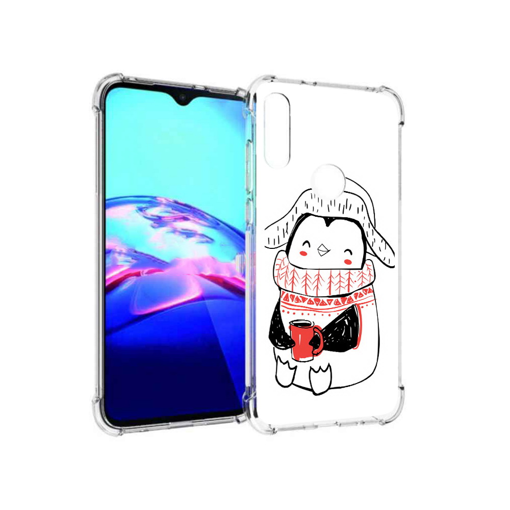 

Чехол MyPads Tocco для Motorola Moto E Милый пингвин (PT227064.345.115), Прозрачный, Tocco