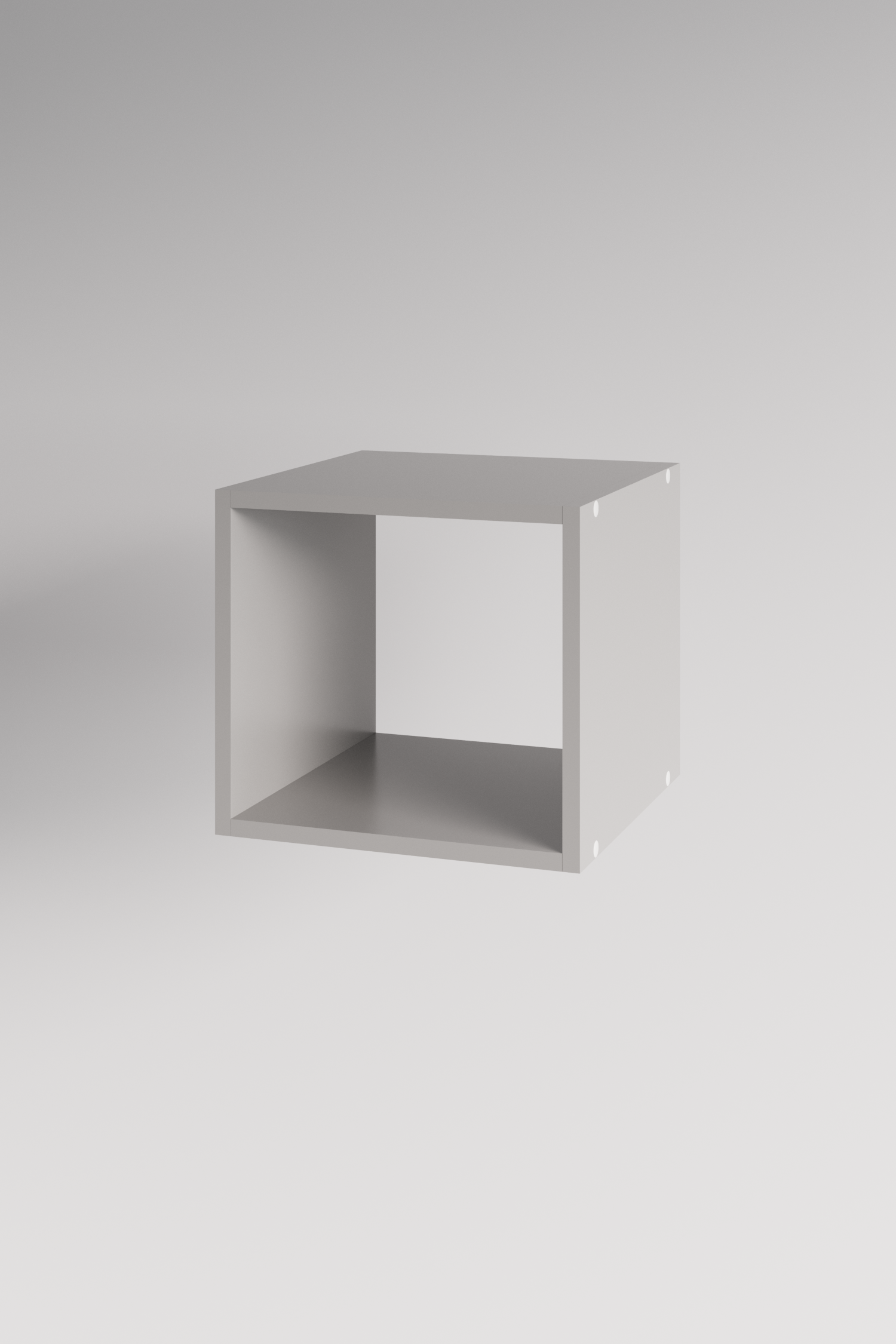 Стеллаж ГРАНИКУМ Анита Серый 1 секция