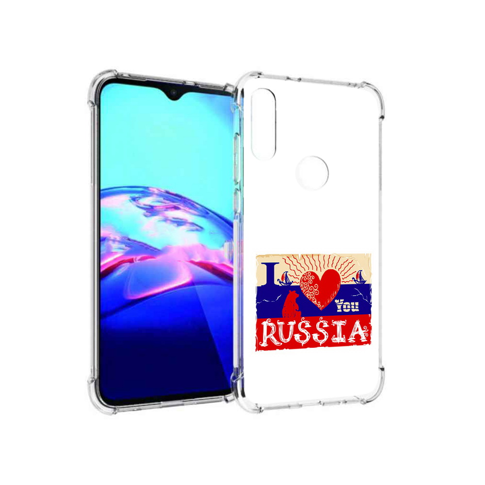 

Чехол MyPads Tocco для Motorola Moto E Люблю Россию (PT227064.345.112), Прозрачный, Tocco