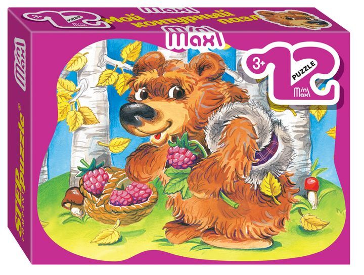 

Пазл Step Puzzle 12 Mini-maxi Медвежонок, 87002