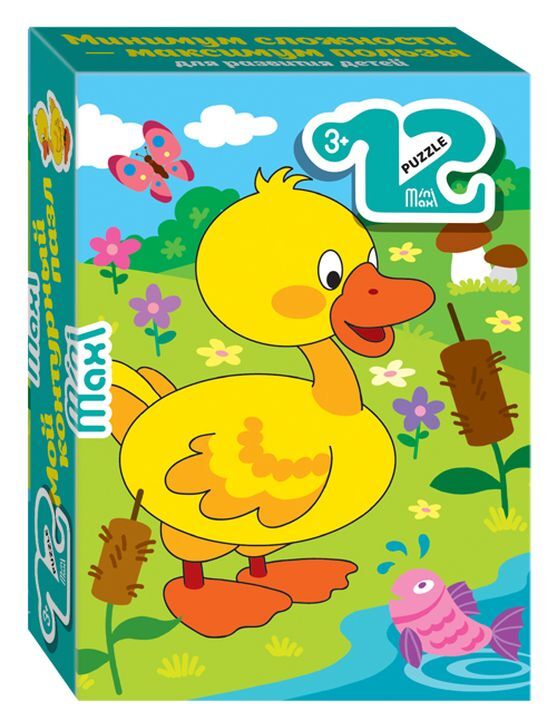 

Пазл Step Puzzle 12 Mini-maxi Утенок, 86005