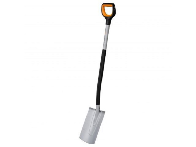 Лопата штыковая FISKARS с закругленным лезвием Xact 1066730