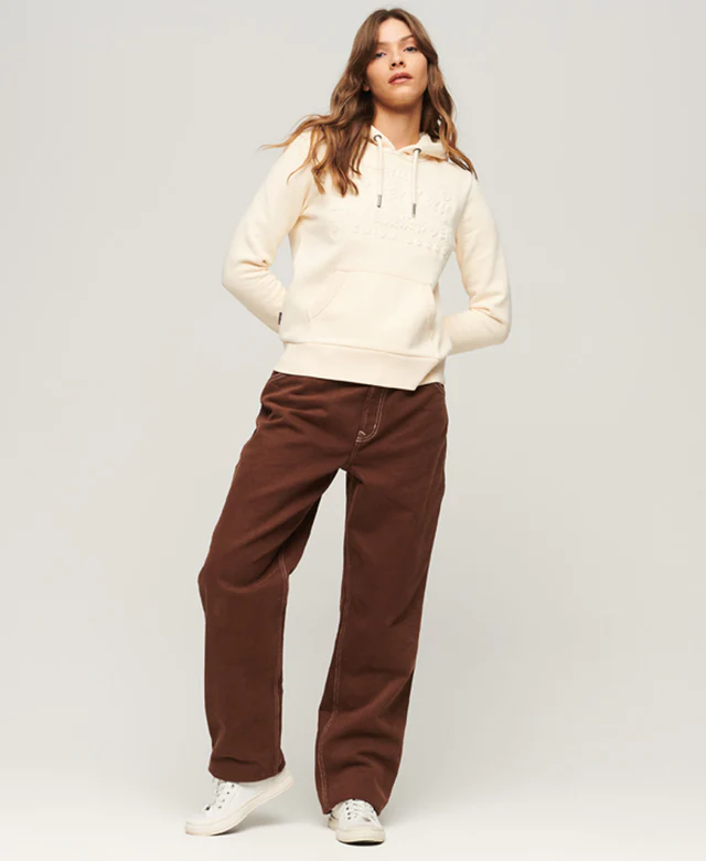 

Худи женское Superdry W2011962A белое 6 UK, Белый, W2011962A