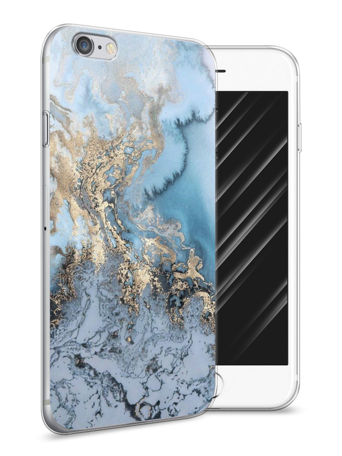 

Чехол Awog на Apple iPhone 6 / Айфон 6 "Морозная лавина синяя", Разноцветный, 10450-1