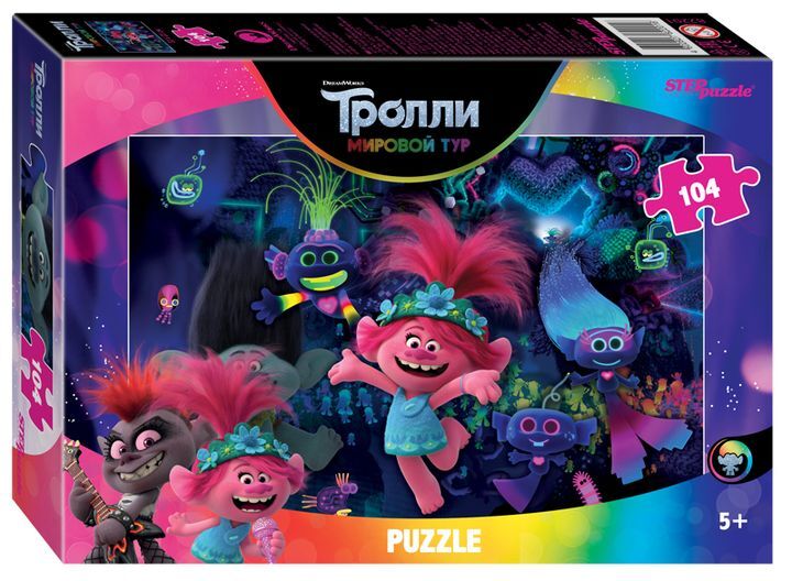 

Пазл 104 Trolls - 2 Троли 2, 82201