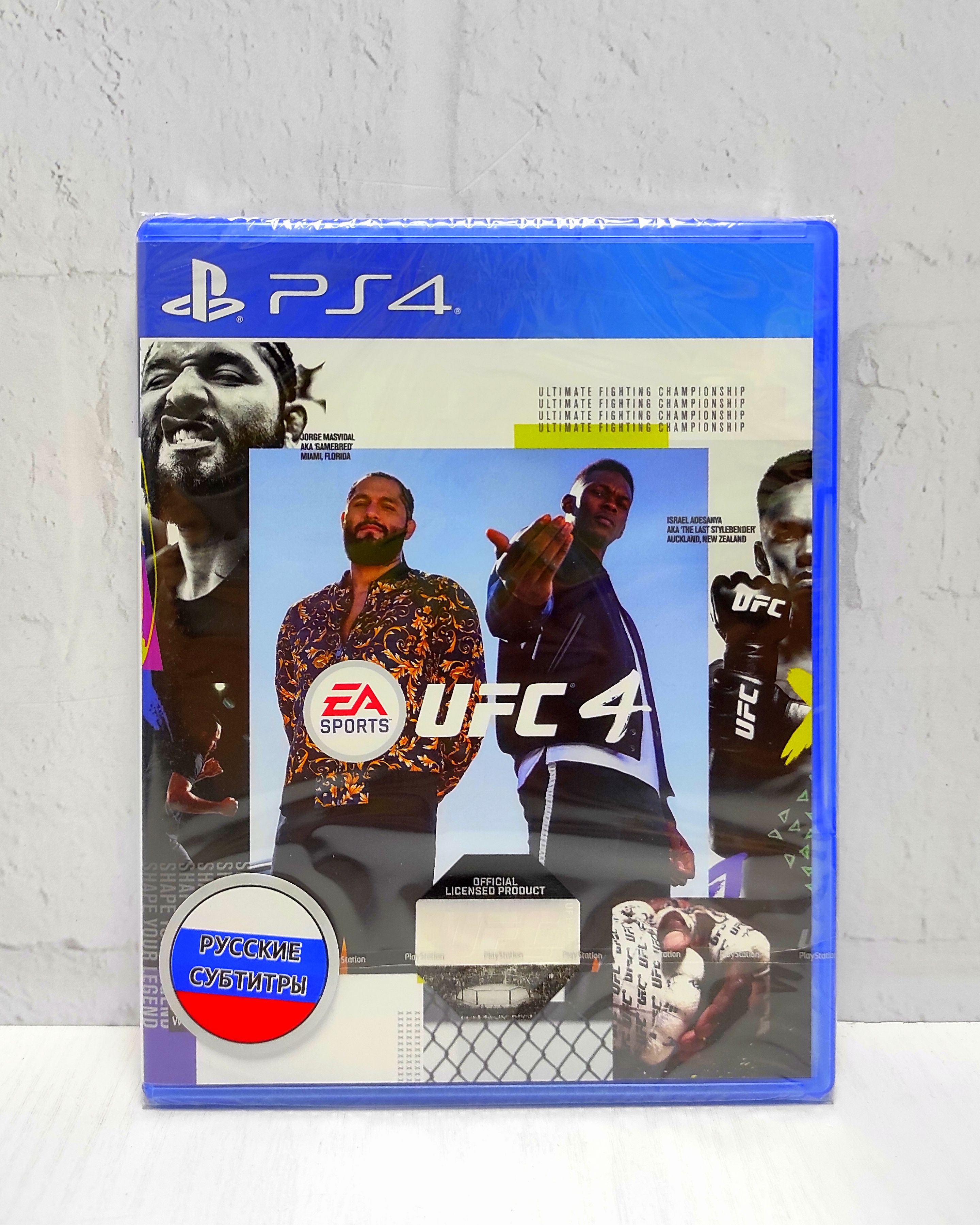 

Игра UFC 4 Русские субтитры PS4/PS5, UFC 4 Русские субтитры