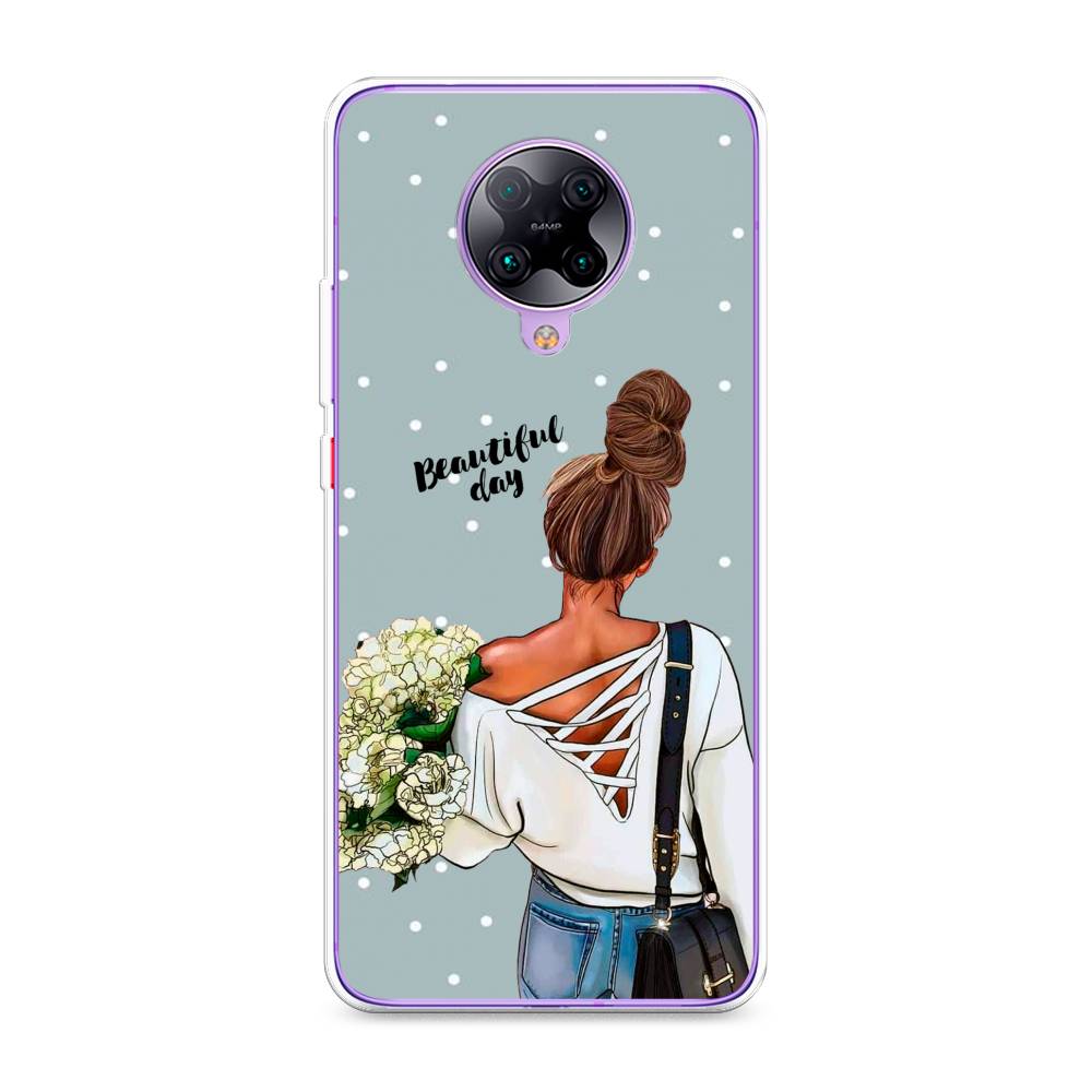 

Чехол Awog на Xiaomi Redmi K30 Pro "Beautiful day", Голубой;коричневый;бежевый, 38850-6