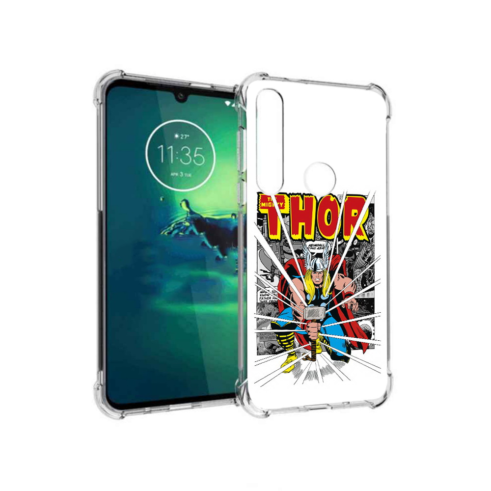 

Чехол MyPads Tocco для Motorola Moto G8 Plus тор рисунок (PT227062.344.647), Прозрачный, Tocco