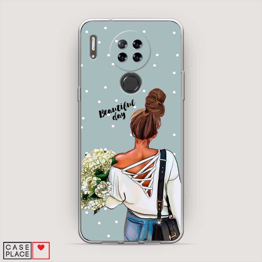 

Чехол Awog на Blackview A80 "Beautiful day", Голубой;коричневый;бежевый, 280150-6