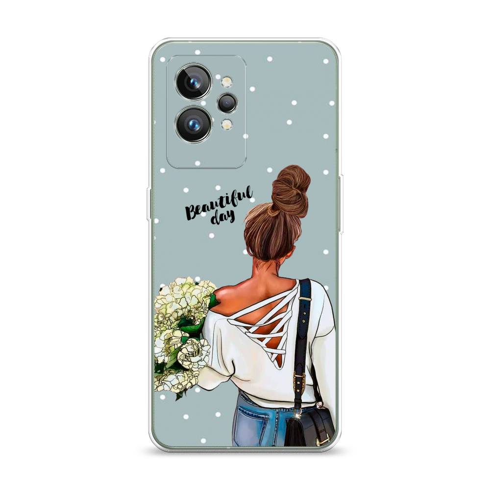 

Чехол Awog на Realme GT 2 Pro "Beautiful day", Голубой;коричневый;бежевый, 258650-6