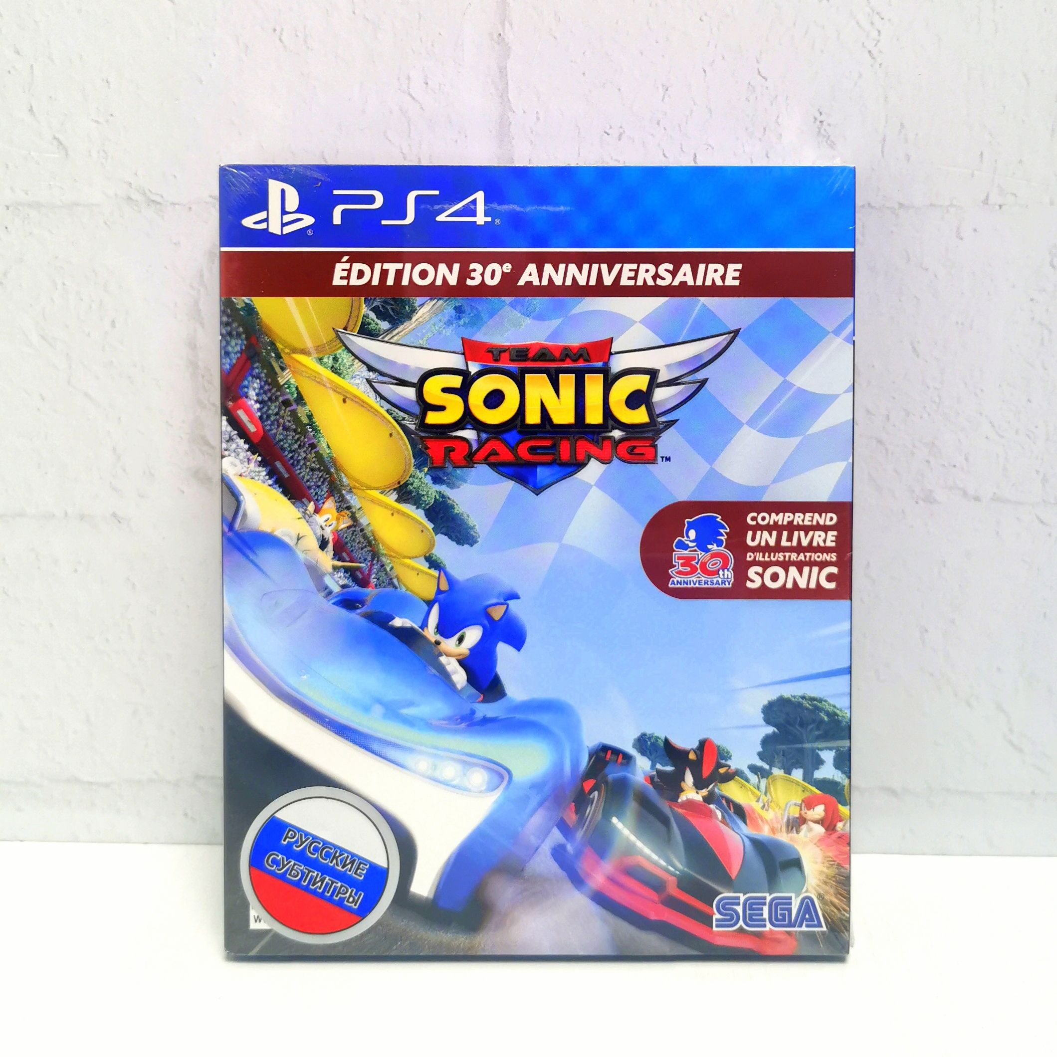 

Игра Sonic Team Racing 30th Anniversary Edition Русские субтиры PS4/PS5, Sonic Team Racing 30th Anniversary Edition Русские субтиры