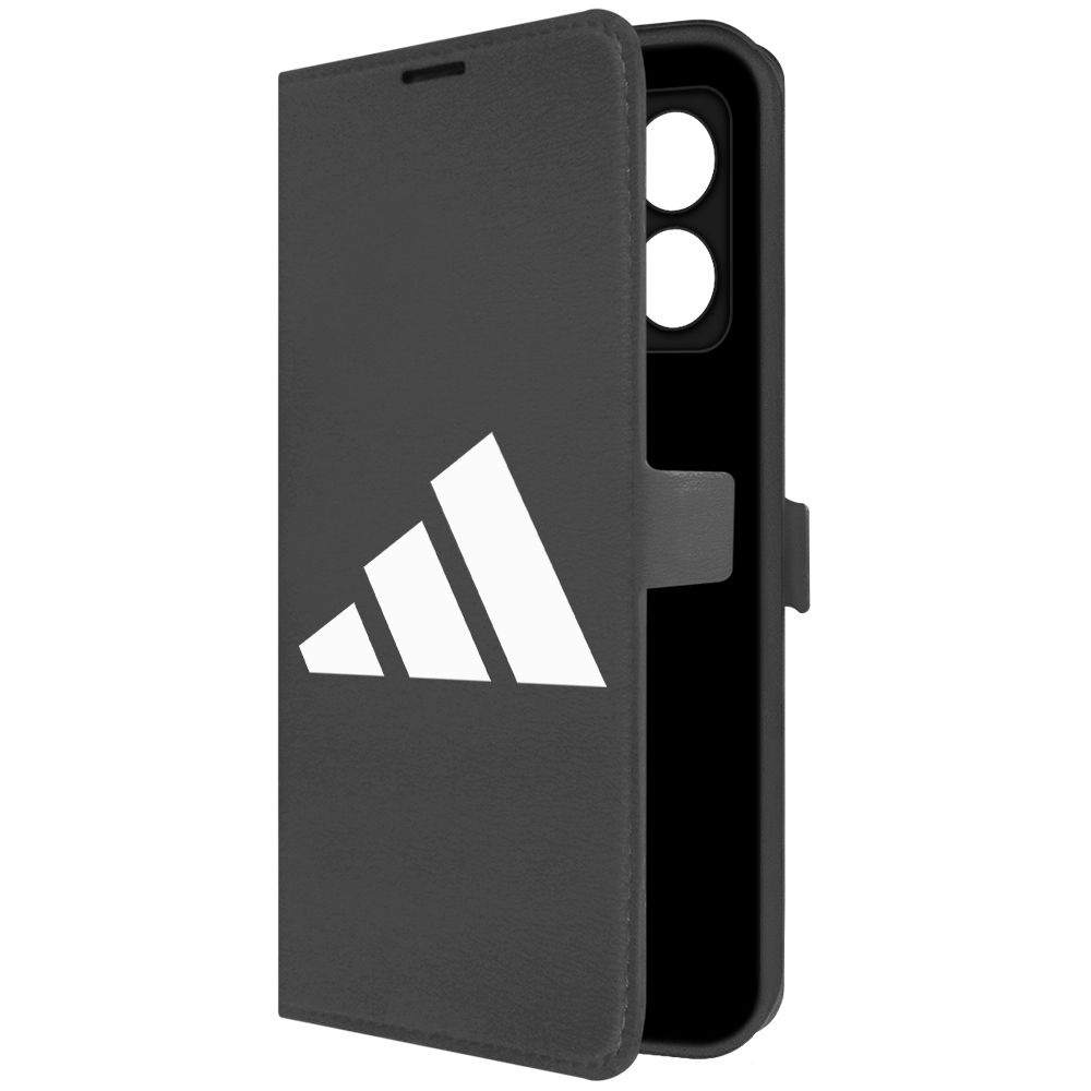 

Чехол-книжка Krutoff Eco Book для Xiaomi Redmi Note 12 4G Adidas черный