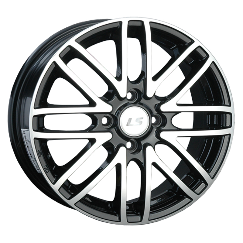 

Колесный диск LS WHEELS, H3002 6x15/4x100ET45 73.1 Bkf, Черный;серебристый