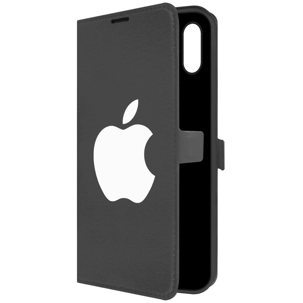 

Чехол-книжка Krutoff Eco Book для Xiaomi Redmi 9A Apple черный