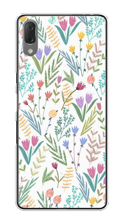 

Чехол Awog на Sony Xperia L3 "Полевые цветы рисунок", Разноцветный, 54450-8