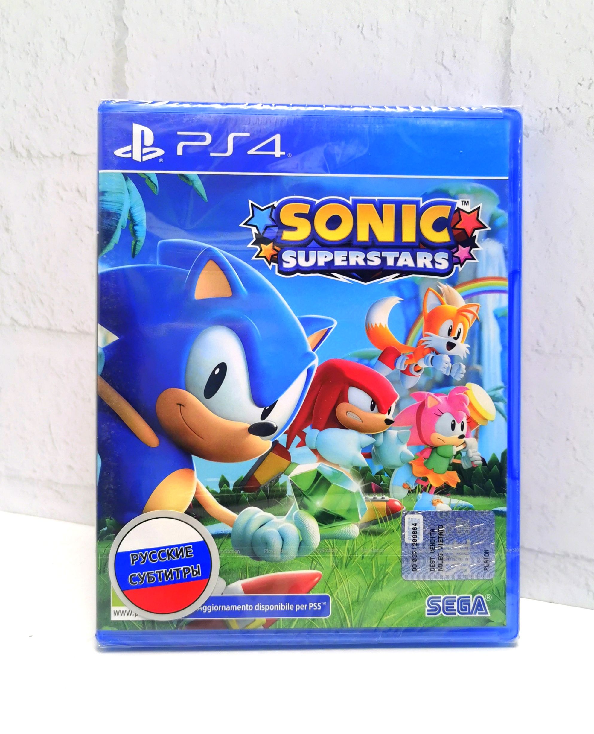 

Игра Sonic Superstars Русские Субтитры PS4/PS5, Sonic Superstars Русские Субтитры