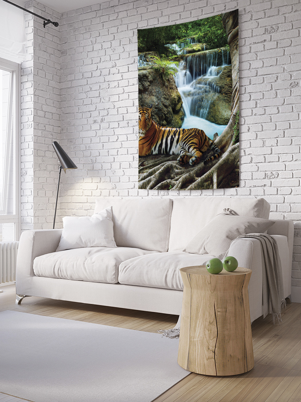 

Вертикальное фотопанно на стену JoyArty Дикая агрессия 100x150 см, Дикая агрессия