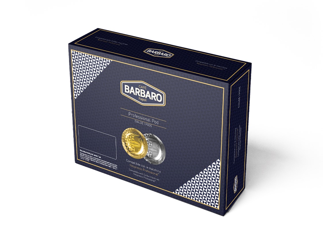 Кофе в капсулах BARBARO Gold, 100 капсул