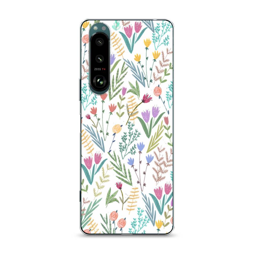 

Чехол Awog на Sony Xperia 1 III "Полевые цветы рисунок", Разноцветный, 54850-8