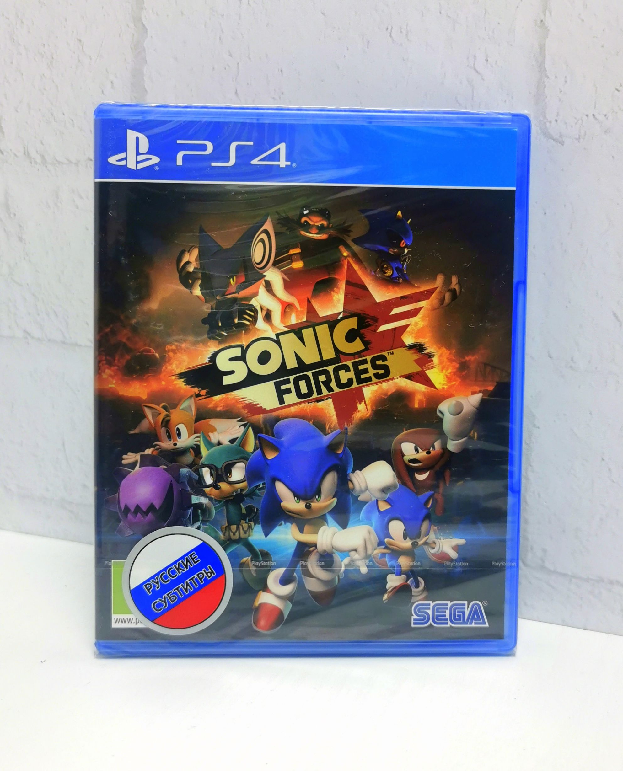 

Игра Sonic Forces Русские субтитры PS4/PS5, Sonic Forces Русские субтитры