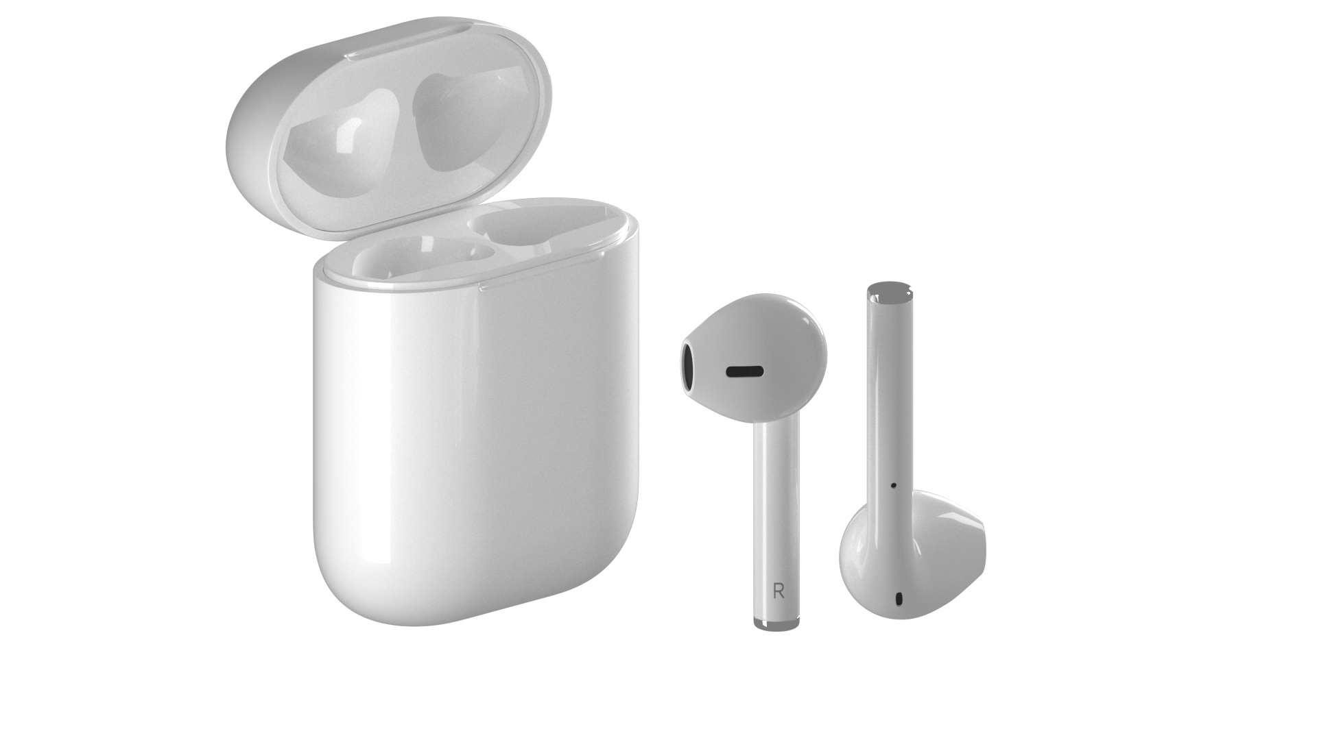 

Беспроводные наушники More Choice BW09 White, BW09