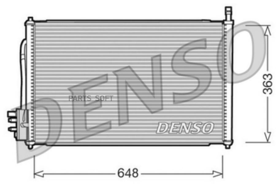 

Радиатор Кондиционера Dcn10006 DENSO dcn10006