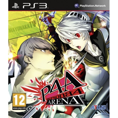Игра Persona 4 Arena (PlayStation 3, полностью на иностранном языке)