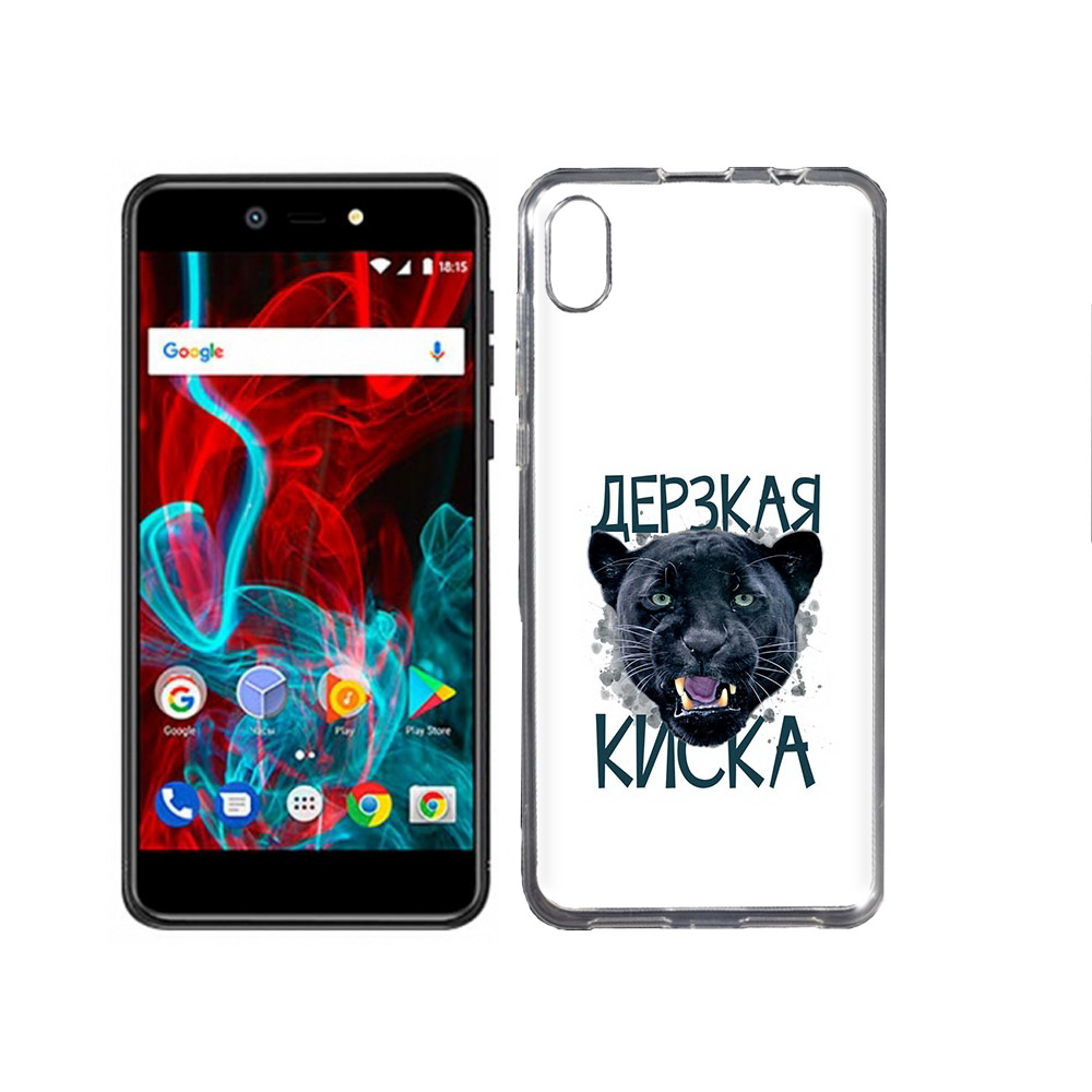

Чехол MyPads Tocco для BQ-5211 Strike дерзкая киска, Прозрачный, Tocco