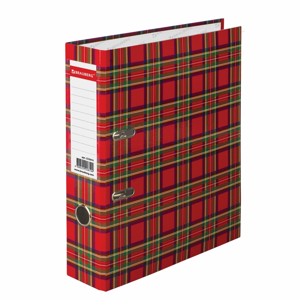 

Папка-регистратор Brauberg (222074), набор из 4 шт, Разноцветный