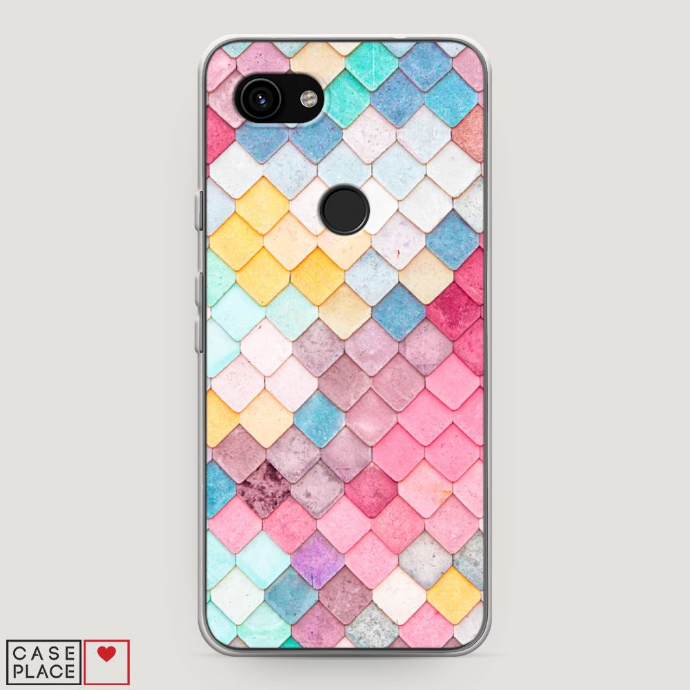 

Чехол Awog на Google Pixel 3a "Нежные ромбики", Разноцветный, 270150-4