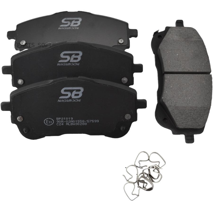 

Тормозные колодки SB Nagamochi дисковые BP21019
