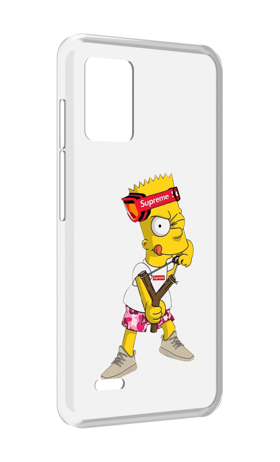 Чехол MyPads модный-барт-симпсон для UMIDIGI Bison X10S / Bison X10G