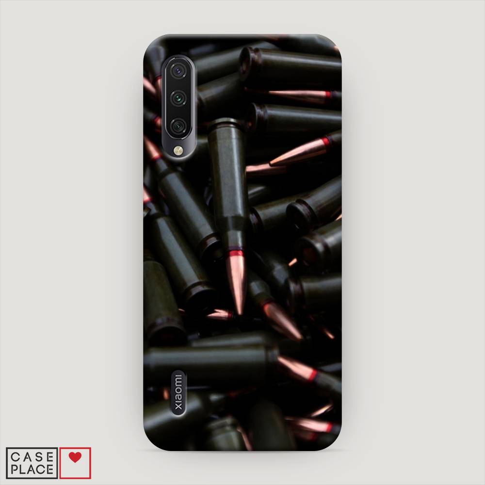 

Пластиковый чехол "Пули черные" на Xiaomi Mi A3, 36020-4