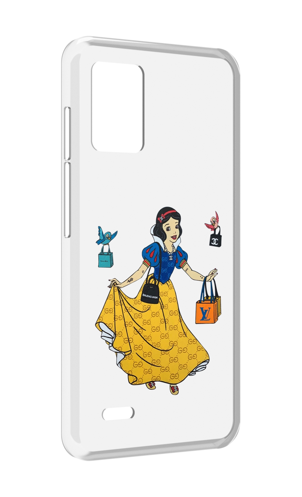 

Чехол MyPads модная-принцесса женский для UMIDIGI Bison X10S / Bison X10G, Прозрачный, Tocco