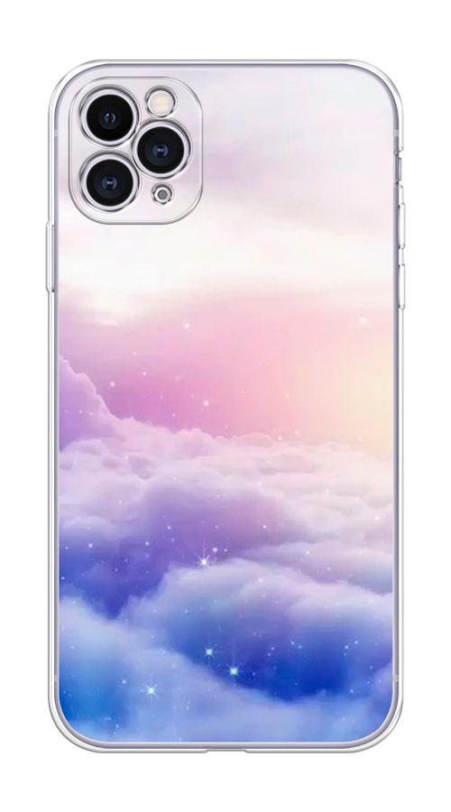 

Чехол на Apple iPhone 11 Pro "Небеса", Голубой;белый;розовый, 12350-2