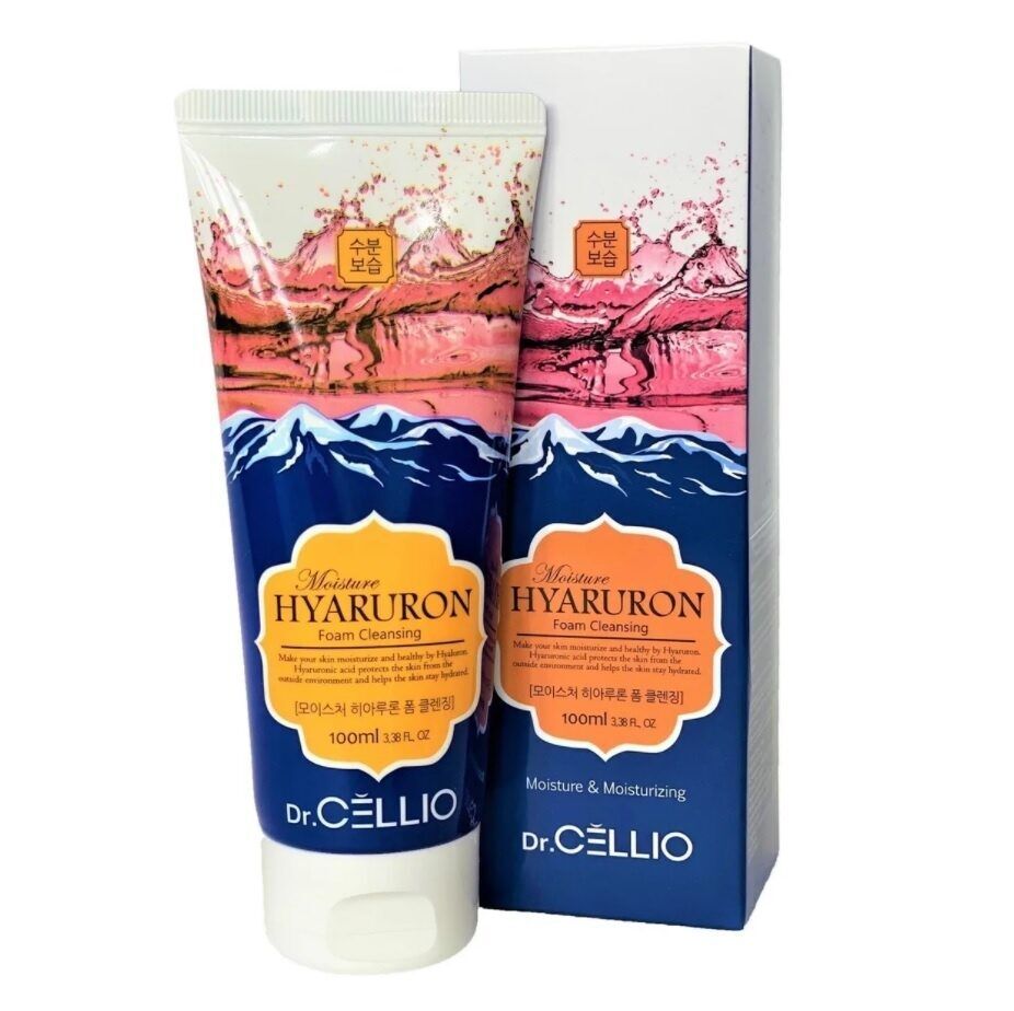 

Пенка Dr.CELLIO G70 HYALURON 2 уп, 8809674290340