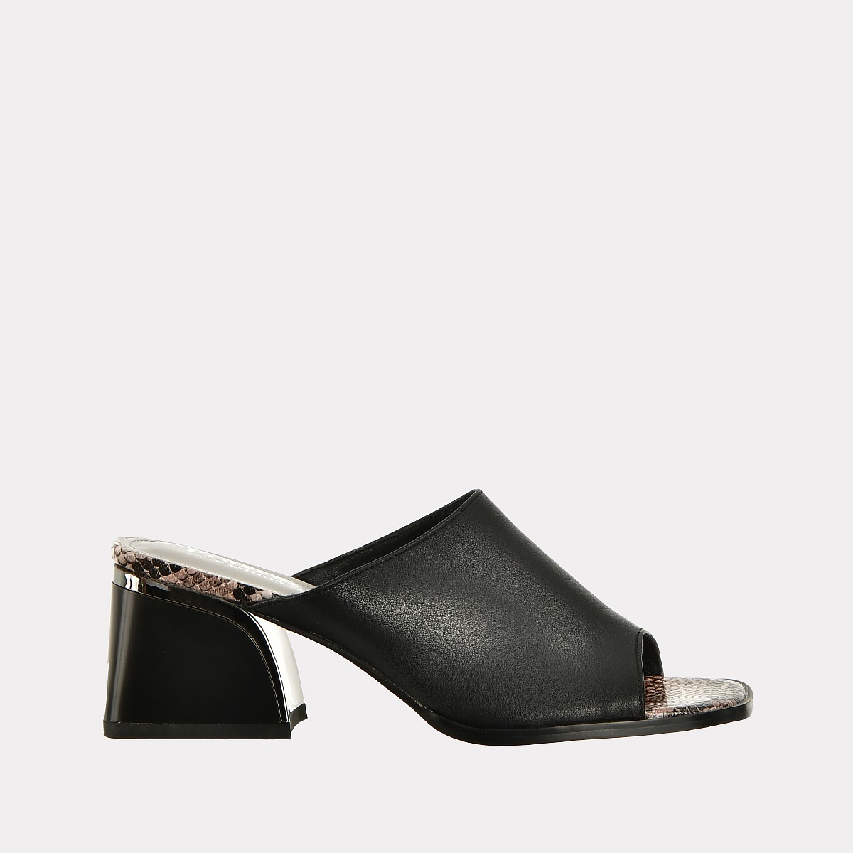 

Мюли женские Versiya shop VV-65 черные 36 RU, Черный, VV-65