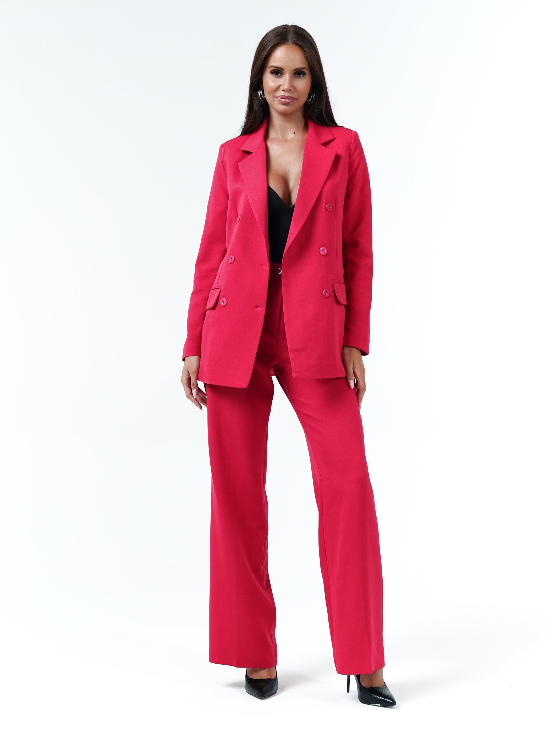 

Костюм женский DAZZLE STYLE Кристина розовый 46 RU, Кристина