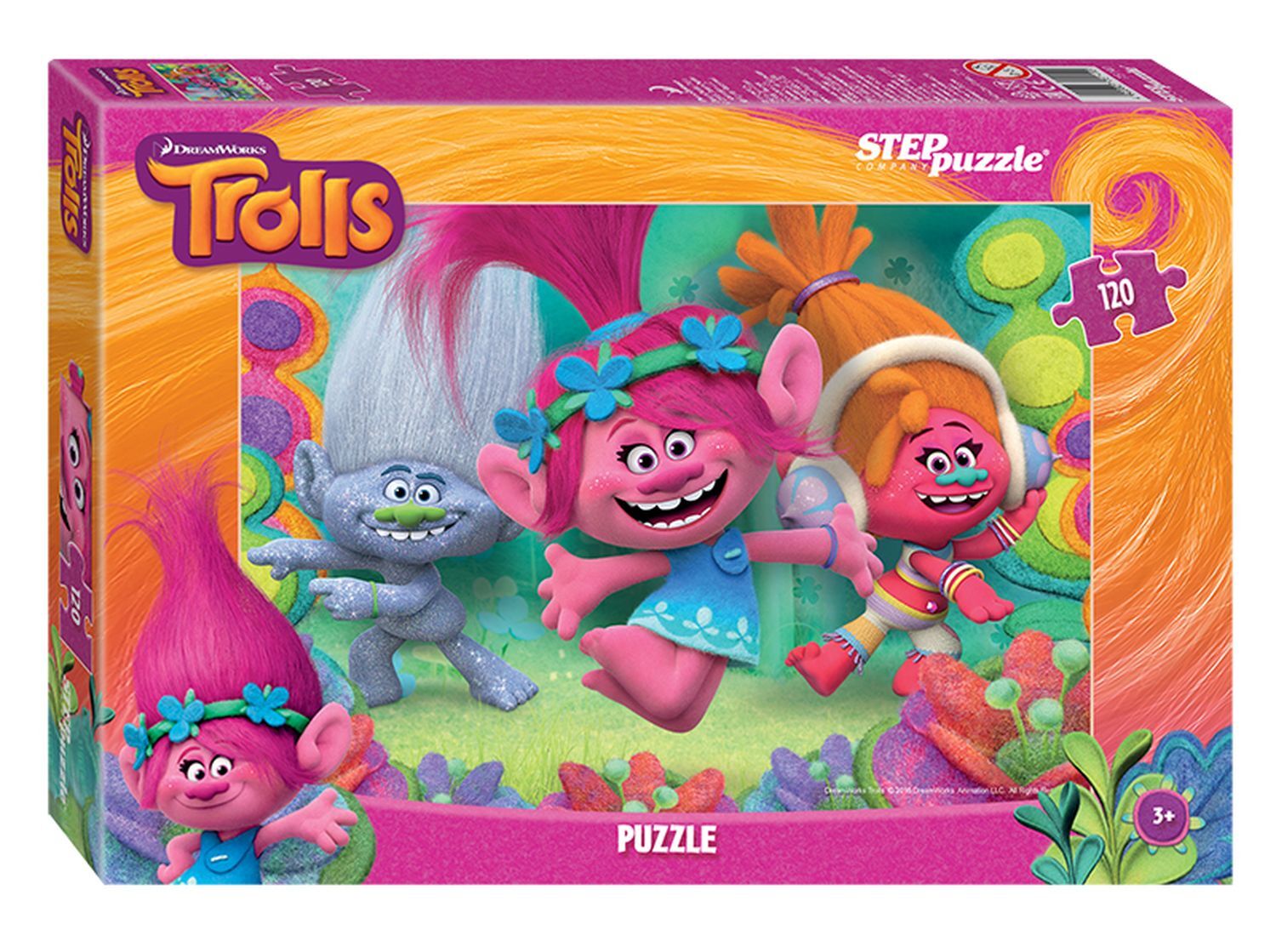 

Пазл 120 Trolls, 75141