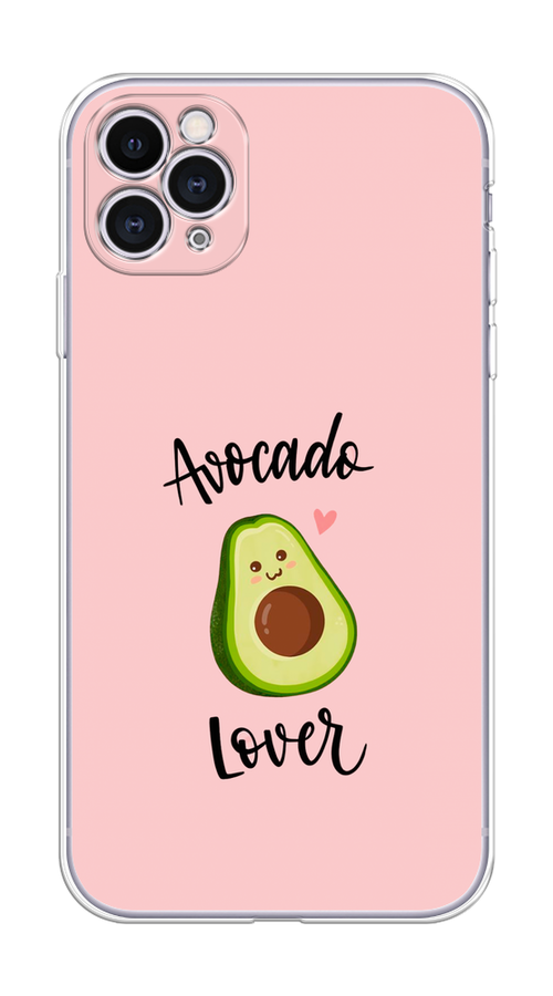 

Чехол на Apple iPhone 11 Pro "Avocado lover", Розовый;зеленый, 12350-6