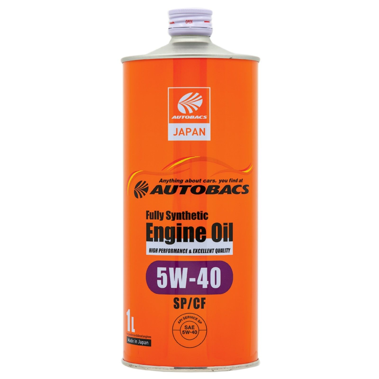 Моторное масло AUTOBACS Fully Synthetic 5W40 1л