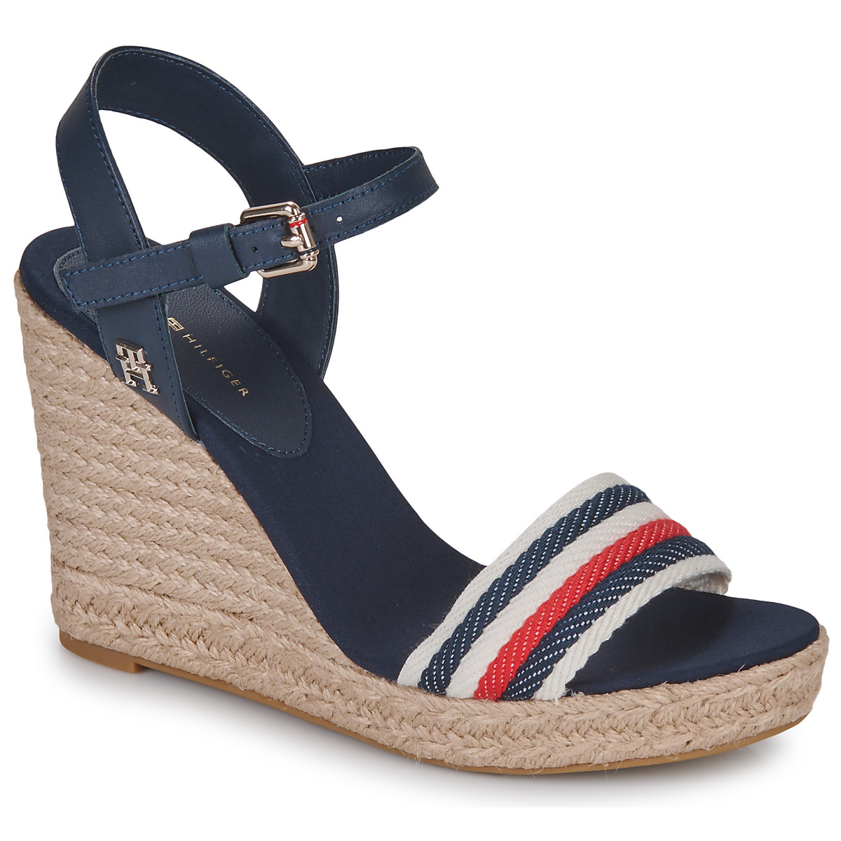 

Босоножки женские Tommy Hilfiger 24323789 синие 40 EU, Синий, 24323789