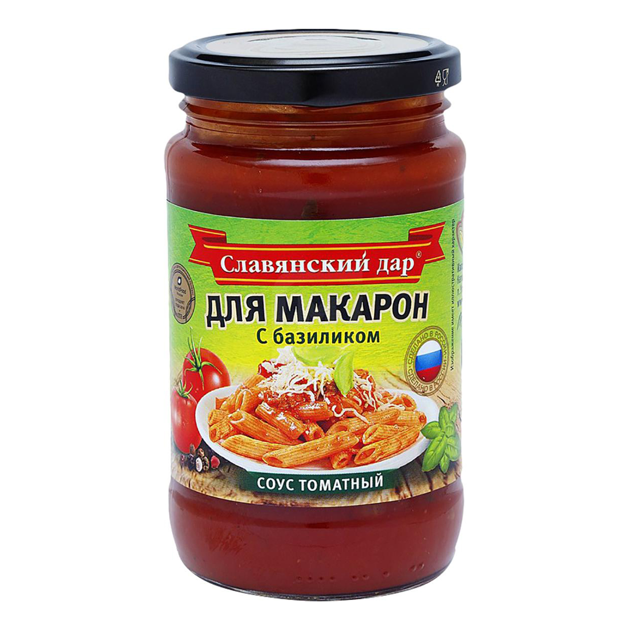 

Соус Славянский дар Томатный с базиликом 260 г