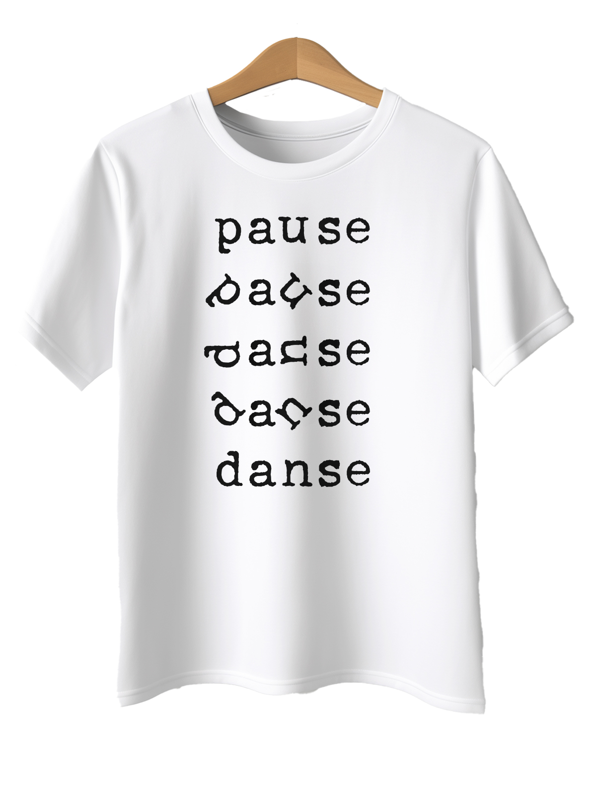 

Футболка унисекс MustHaveWear tshirt0026Pause белая 44 RU, Белый, tshirt0026Pause