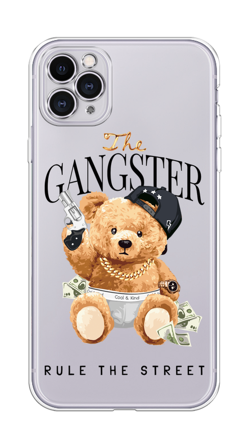 

Чехол на Apple iPhone 11 Pro Max "The Gangster", Бежевый;серый;черный, 12250-6