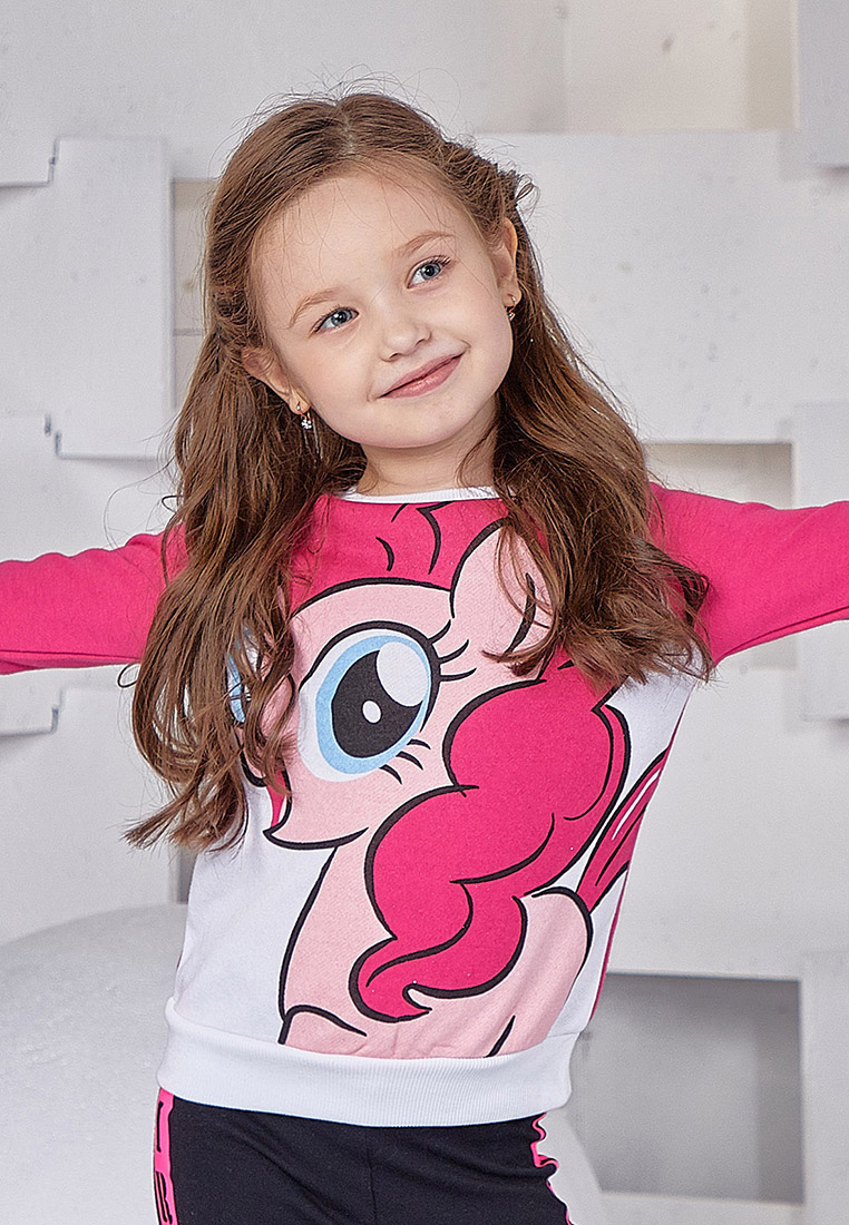 фото Толстовка детская my little pony aw20mlp1023236 розовый р.98