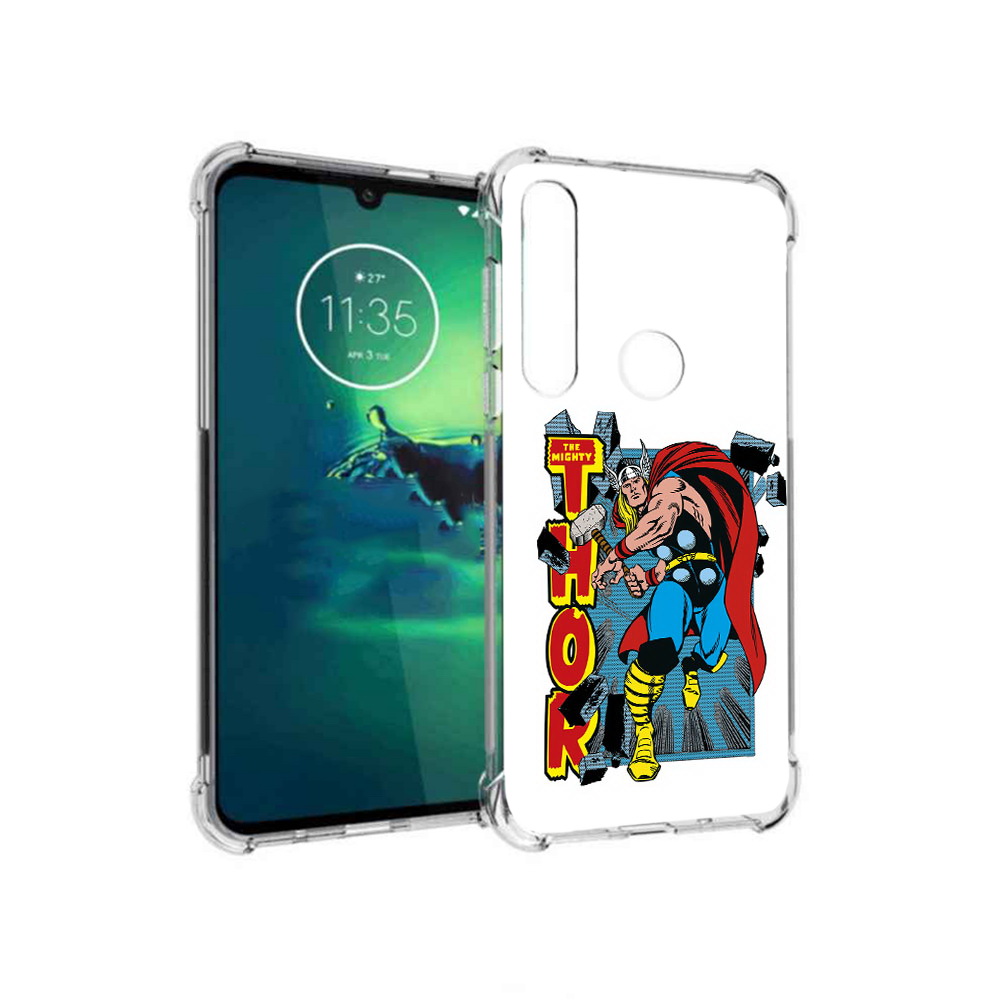 

Чехол MyPads Tocco для Motorola Moto G8 Plus тор комикс (PT227062.344.645), Прозрачный, Tocco